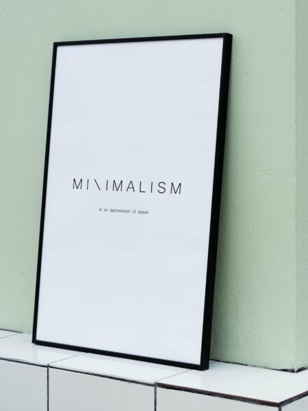 Minimalism - פוסטר להורדה