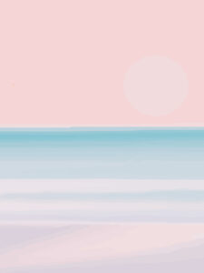 Pastel Sunset - זוג פוסטרים