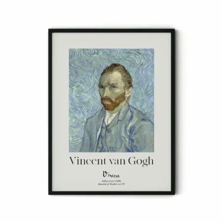 Vincent-van-Gogh's-Self-portrait-frame