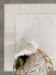 שטיח ויניל מעוצב - דגם Moroccan geometric floor