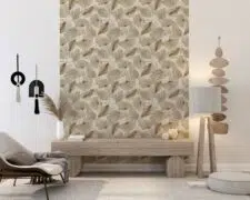 dried-palm-leaves-wallpaper-on-wall