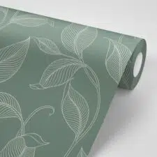 leaves-on-green-wallpaper