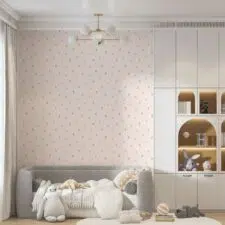 small-flowers-wallpaper-on-wall