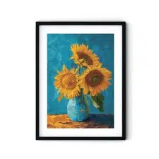 sunflowers-frame