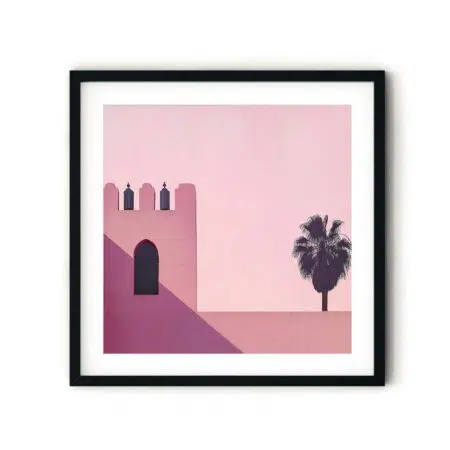 pink-wall-frame