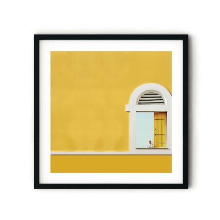 yellow-wall-frame